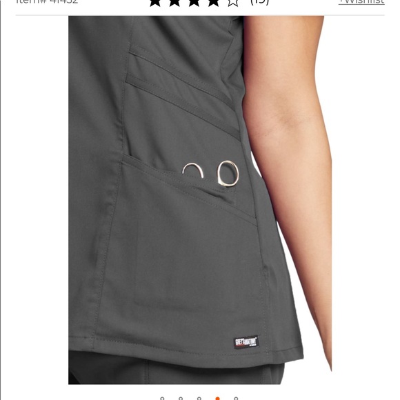 Marquis Greys Anatomy Scrub Top - Picture 6 of 6